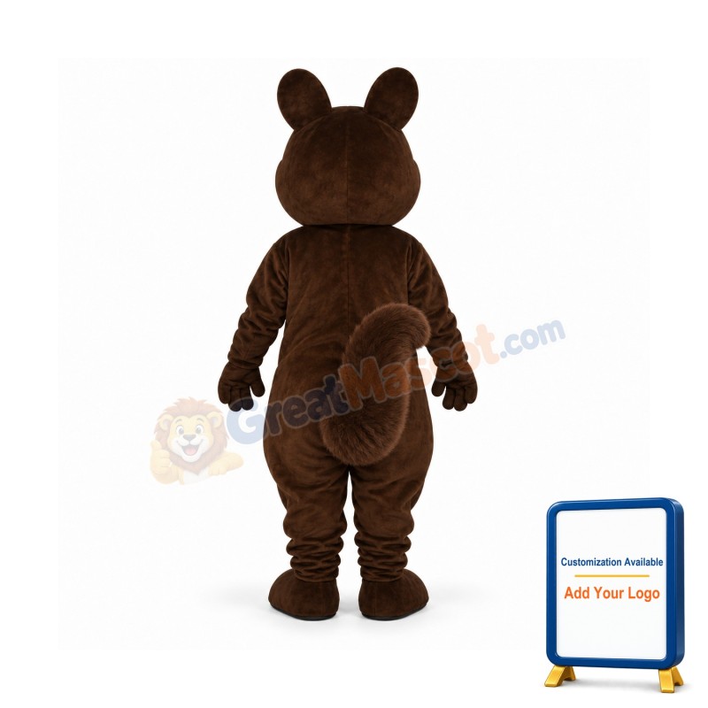 Cute little Squirrel Adult Mascot Costume