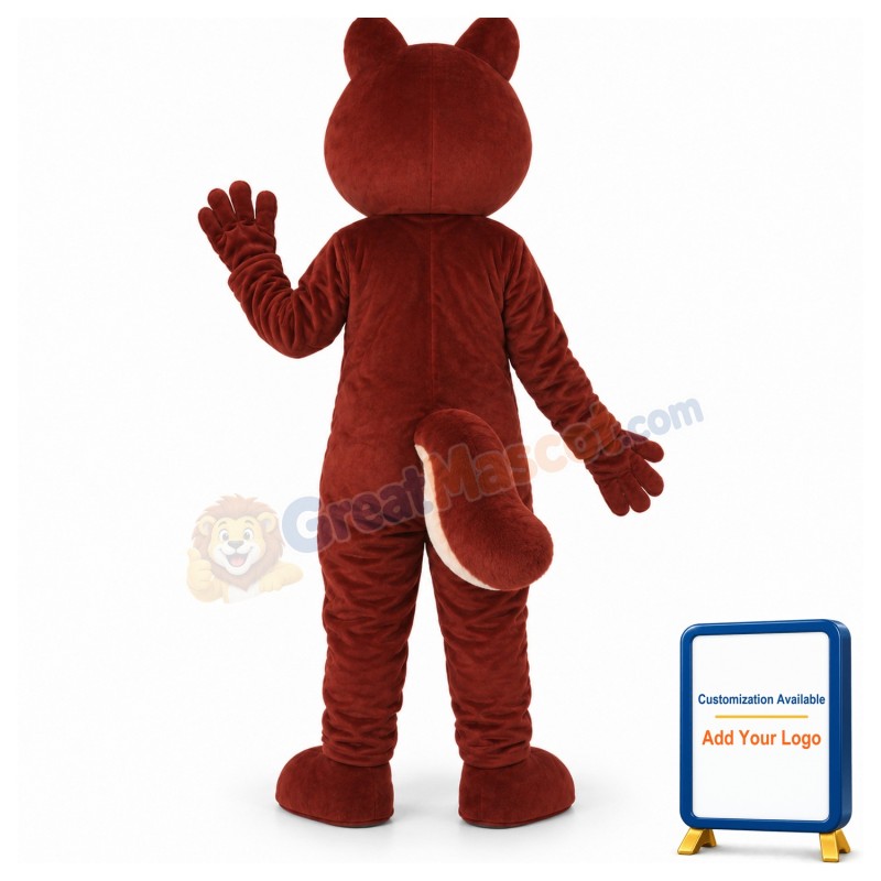 Little Squirrel Mascot Adult Costume