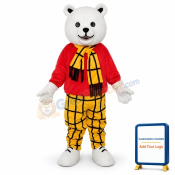 Bear Mascot Adult Costume
