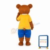 New Ribbon Teddy Bear Mascot Adult Costume