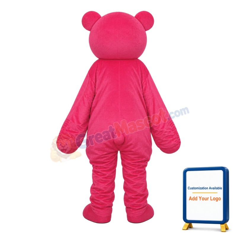 Red Bear Mascot Adult Costume