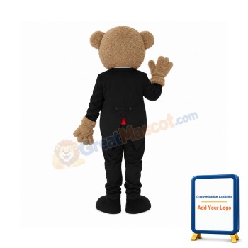 Wedding Bear Mascot Adult Costume