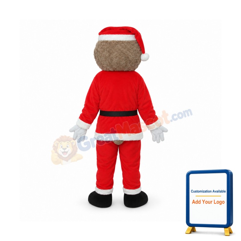 Christmas Bear Mascot Adult Costume
