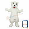 White Polar Bear Adult Mascot Costume