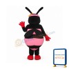 Black & Pink Bee Mascot Adult Costume