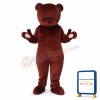 Cook Brown Bear Mascot Adult Costume