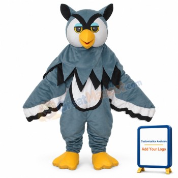 Little Gray Eagle Mascot Adult Costume