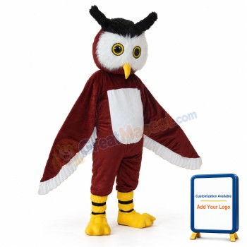 Owl Mascot Adult Costume
