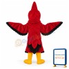 Red Eagle Mascot Adult Costume