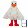 Sea Gull Mascot Adult Costume