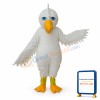 White Eagle Mascot Adult Costume Free Shipping
