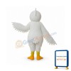 White Eagle Mascot Adult Costume