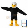 White Head Bald Eagle Mascot Adult Costume Free Shipping