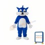 Blue Cat Mascot Adult Costume
