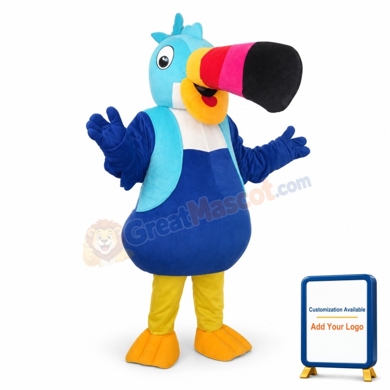 Big Nose Bird Mascot Adult Costume