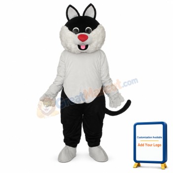 Haha Cat Mascot Adult Costume