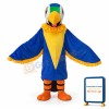 Blue Parrot Mascot Adult Costume