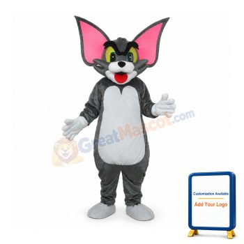 Tom Cat Mascot Adult Costume