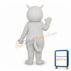 White Cat Mascot Adult Costume