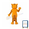 Yellow Star Cat Mascot Adult Costume