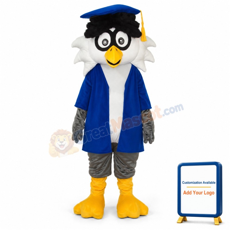 Dr. Owl Mascot Adult Costume