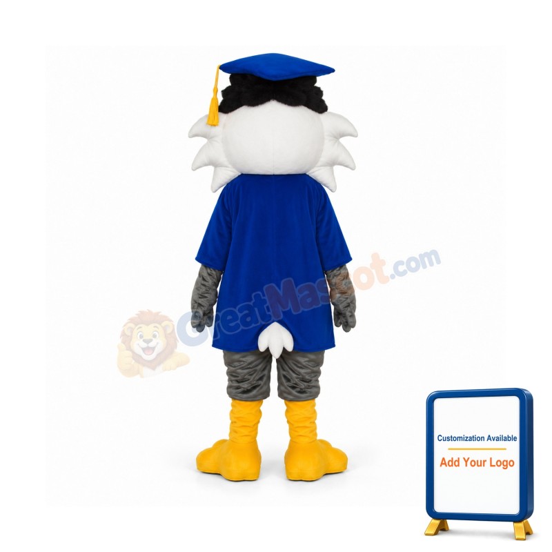 Dr. Owl Mascot Adult Costume