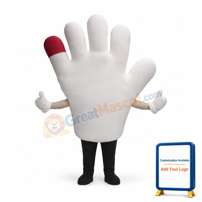 Hand Mascot Costumes