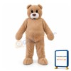 Likable Plush Teddy Bear Mascot Lightweight Costume