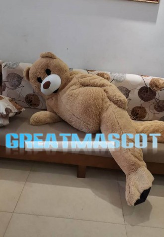Likable Plush Teddy Bear Mascot Lightweight Costume