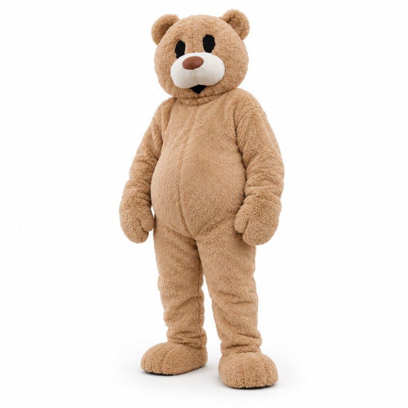 Likable Plush Teddy Bear Mascot Lightweight Costume