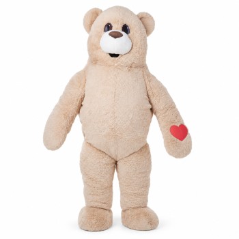 Likable Plush Teddy Bear Mascot Lightweight Costume