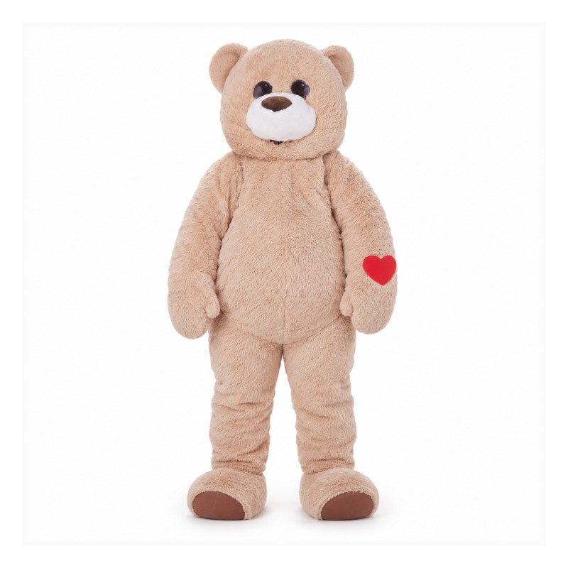 Likable Plush Teddy Bear Mascot Lightweight Costume