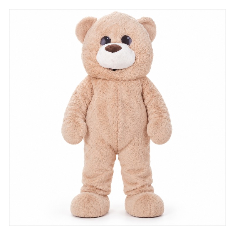 Likable Plush Teddy Bear Mascot Lightweight Costume