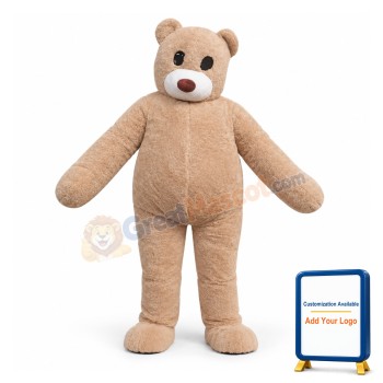 Teddy Bear Mascot Lightweight Costume