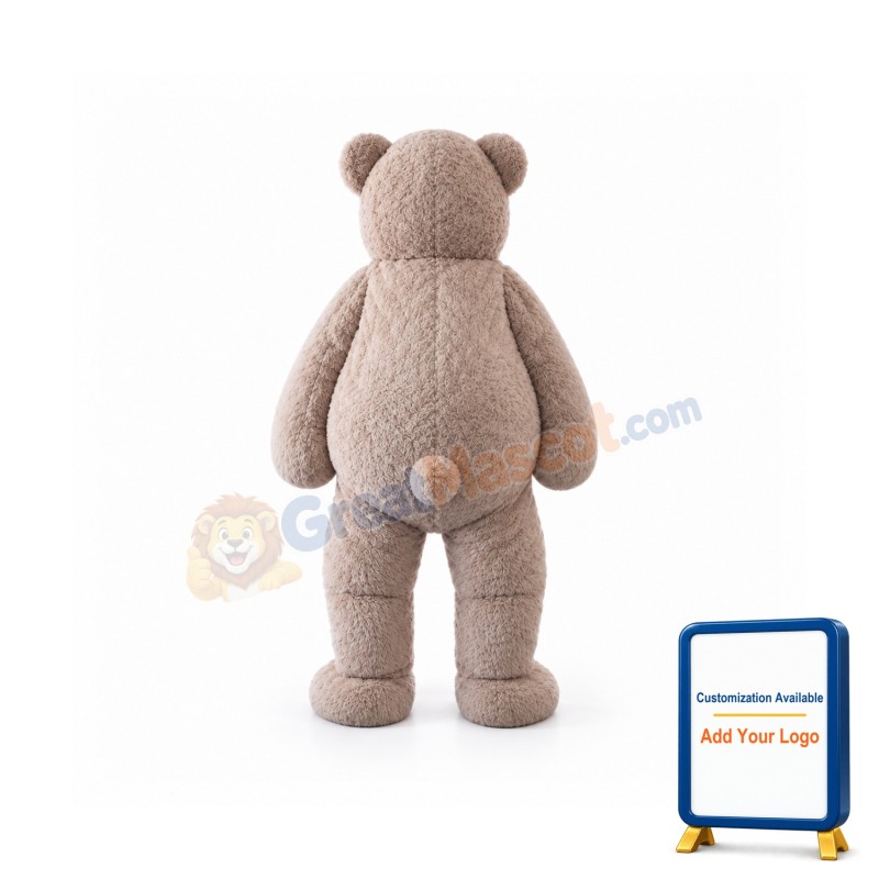 Teddy Bear Mascot Lightweight Costume