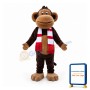 Big Mouth Monkey Mascot Costume