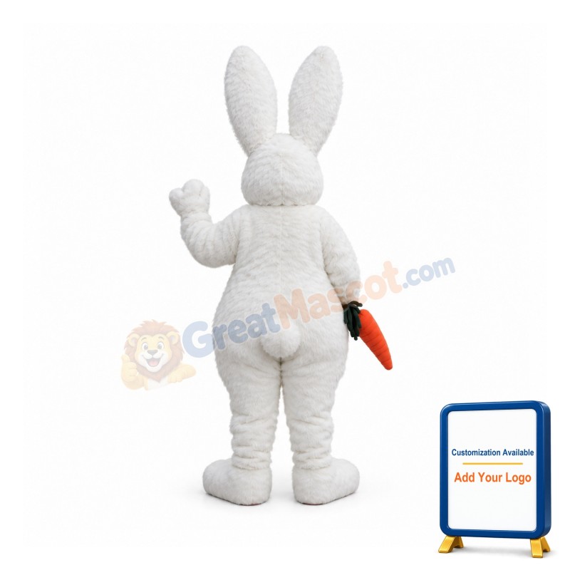 White Rabbit Mascot Costume