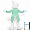 Light Green Rabbit Vest Mascot Costume
