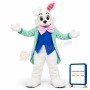 Light Green Rabbit Vest Mascot Costume