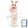 Cute White Rabbit Mascot Costume