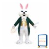 Dark Green Wendell Easter Bunny Mascot Costume