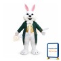 Dark Green Wendell Easter Bunny Mascot Costume