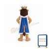 Happy Crown Lion Mascot Costume