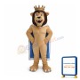 Happy Crown Lion Mascot Costume