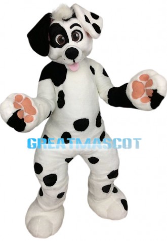 Top Spotted Dog Mascot Costume