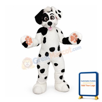 Top Spotted Dog Mascot Costume