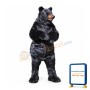 Top Quality Black Bear Mascot Costume