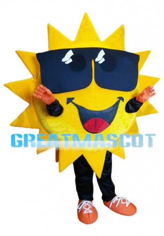 Sun Flower Mascot Costume