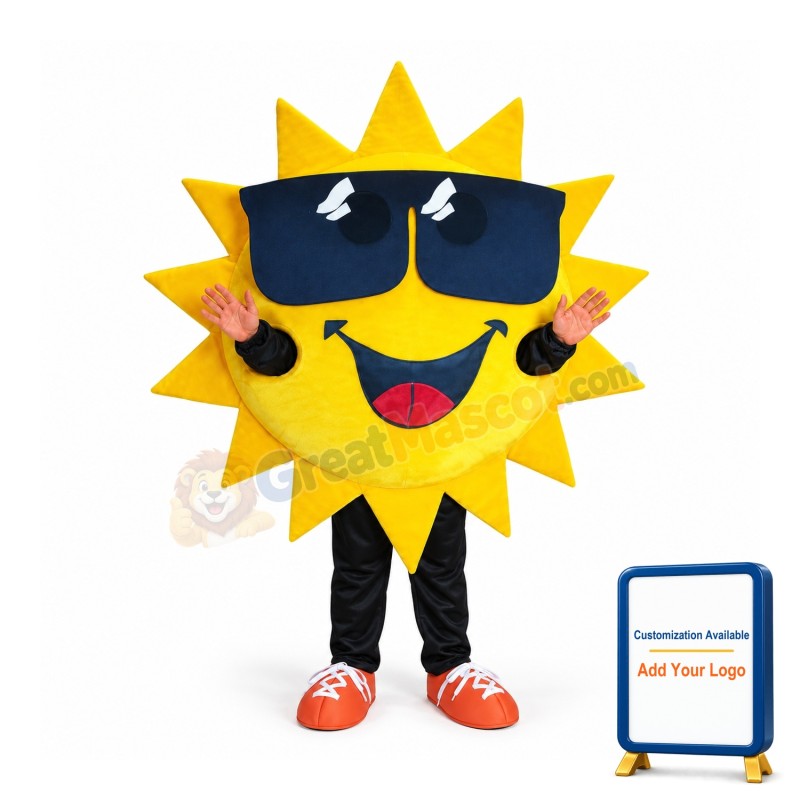 Sun Flower Mascot Costume