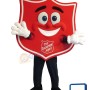 Salvation Army Shield Mascot Costume